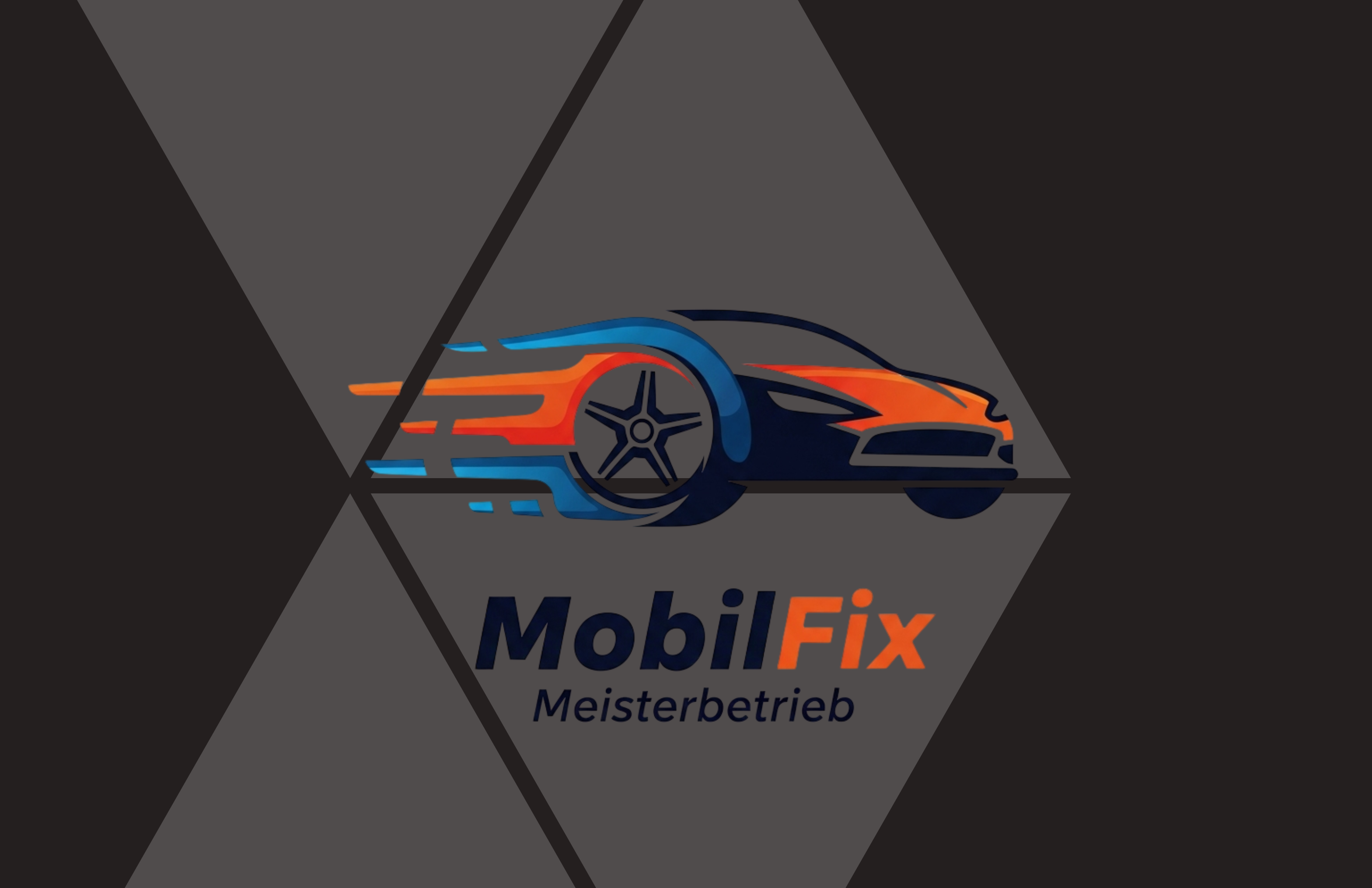 MobilFix Visitenkarte Vorderseite professionell