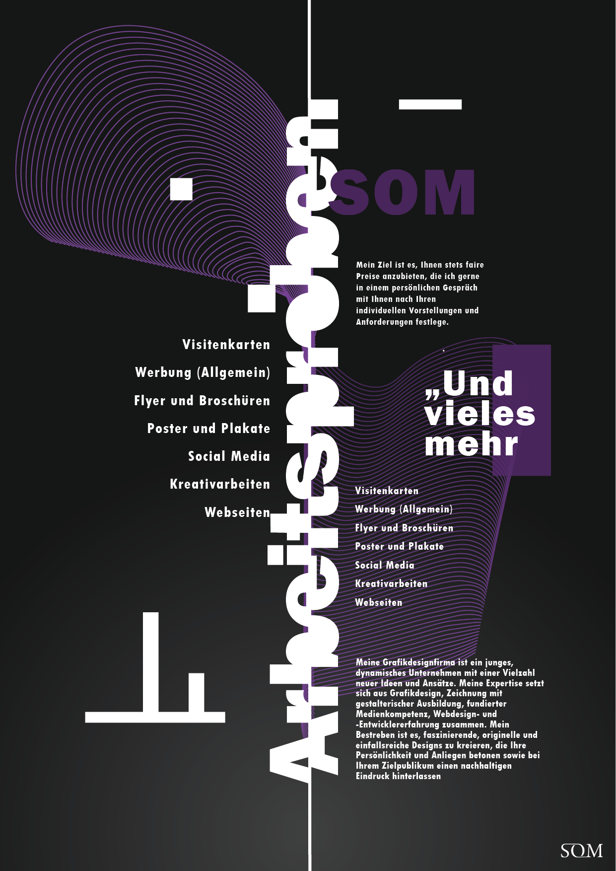 The Line Poster Design Grafikdesign