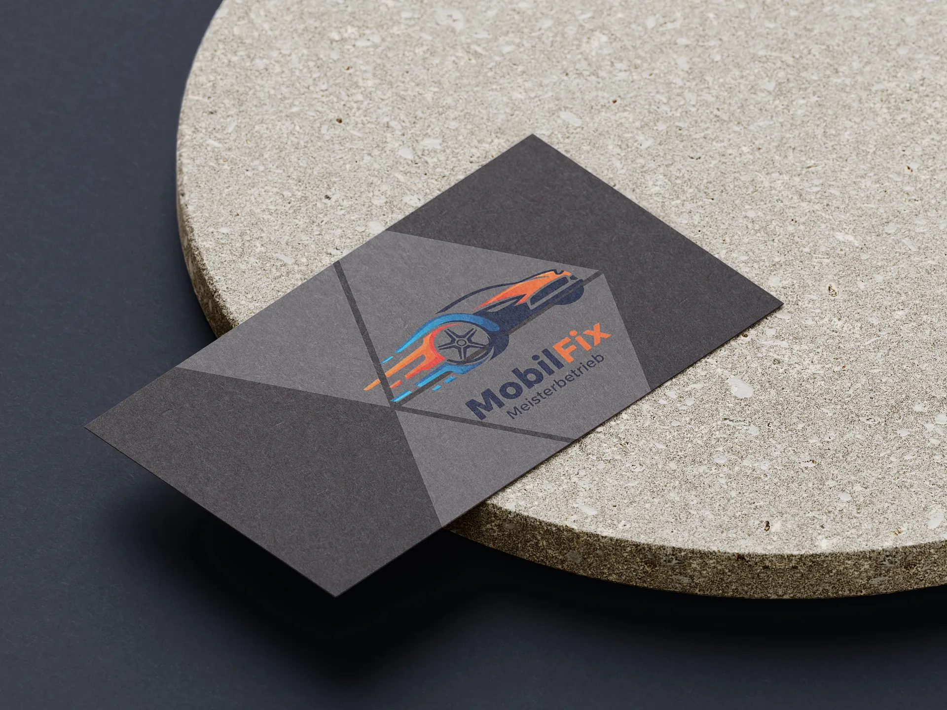 Visitenkarten Design Mockup professionell